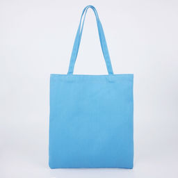 Сумка шопер Мечтай Сияй Вдохновляй, 35 х 0,5 х 40 см, вышивка, синий - Nazamok фото 3