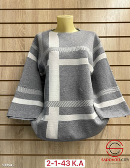 Свитер женский с принтом - Bruno фото 2