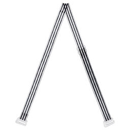 Бретели (пара) Gamma BR-1004 в пакете 10 мм 10 пар СК/Распродажа черный