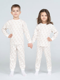 Пижама детская молочнаяжирафы