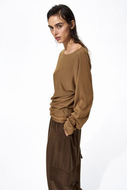 Jersey con escote barco - H&m фото 7