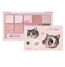 Clio Pro Eye Palette (21AD) Koshort In Seoul Limited Edition 20 Lazy Soft Paw - Палетка теней для век , 6 гр