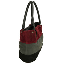 0693 Черный/Серый/Красный/Замша - Alessandro birutti фото 4