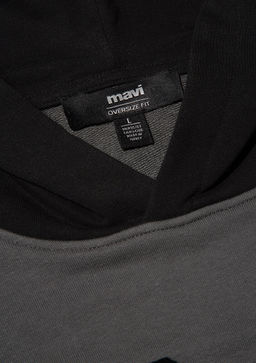 1991 Bask?l? Gri Sweatshirt - Mavi фото 7