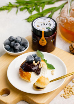 Крем-мёд с черникой и кедровым орехом, 180 г - Сибирский кедр фото 6