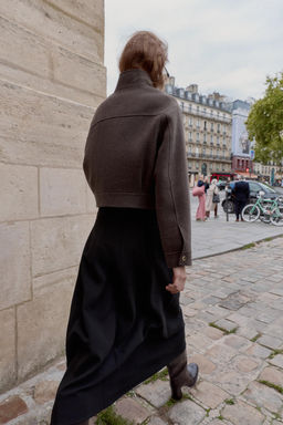 SOFT HIGH NECK JACKET - Zara фото 4