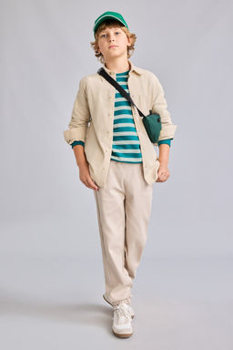 Lastikli Pa_a Jogger Pantolon Erkek _ocuk