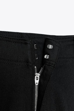 JEANS ZW COLLECTION TAILORED WIDE LEG TIRO ALTO / Negro - Zara фото 9