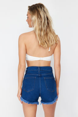 TRENDYOLMILLA Bej Denim Plaj Sort TBESS22SR0395 фото 7