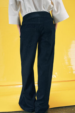 Z1975 WIDE-LEG HIGH-WAIST FULL LENGTH JEANS - Zara фото 7