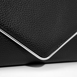 Сумка-клатч на клапане, цвет чёрный - Simaland фото 4