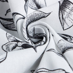 Скатерть Доляна Plant leaves, 146?250 см, 100% хлопок, рогожка 164 г/м?