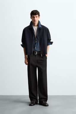ZIP-UP OVERSHIRT