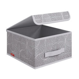 Короб стеллажный с крышкой, малый, 28*30*16 см, LINE MOON, шт - Valiant фото 3