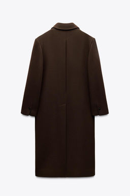 ZW COLLECTION WOOL BLEND COAT - Zara фото 6