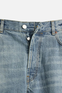 RELAXED STRAIGHT-LEG JEANS - Zara фото 4