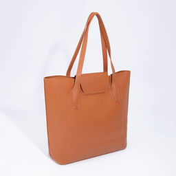 Сумка-тоут на молнии, цвет коричневый - Simaland фото 2