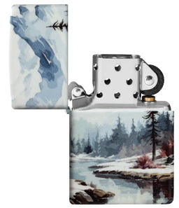Зажигалка ZIPPO Снежная долина | Frozen Valley 46702