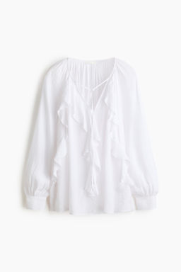 Blusa de volantes