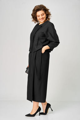 Костюм Michel Chic 1443 черный кубик  фото 4