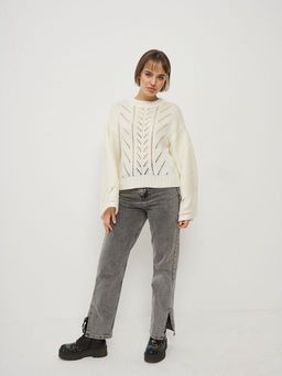 Джемпер женский 7222-40130. 008 молоко