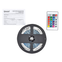 ULS-U12 3M/RGB/1.5M/USB/RC IP20 RUA02C24 Гибкая светодиодная лента на самоклеящейся основе, 3м. RGB. Пульт ДУ (в/к). TM Uniel