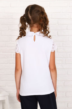Миранда блузка детская кор. рукав
