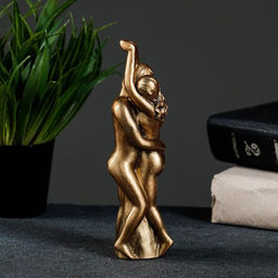 Фигурка гипс Влюбленная пара, бронза, 15?4?4 см