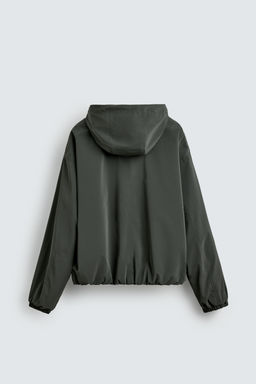 TECHNICAL HOODED JACKET