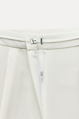 TROUSERS WITH PLEATED WAIST - Zara фото 5