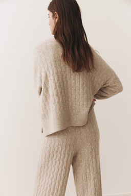 Jersey en punto trenzado - H&m фото 9