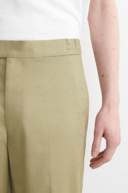 PANTAL?N DE LINO Y ALGOD?N SLIM FIT STRAIGHT LEG - H&m фото 5