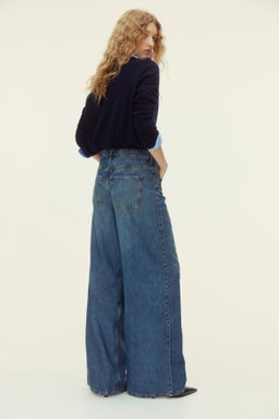 Wide High Waist Jeans - H&m фото 6