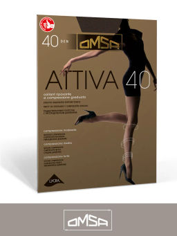 (Omsa) Attiva 40 (ЧЗ) caramello  фото 27