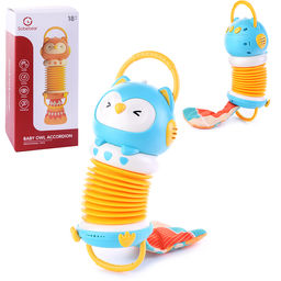 Развивающая игрушка "Мини гармонь Сова", в коробке