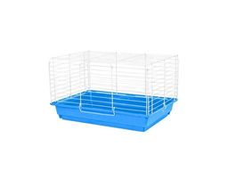 Клетка для кроликов; морских свинок "ECO" серия "Роджер-1", складная, шаг прута 22 мм, 58*40*30см, Экопром