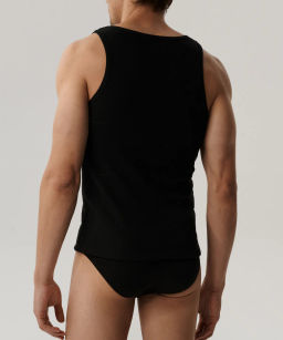 ATLANTIC BMV-046 Майка Basic черный фото 3