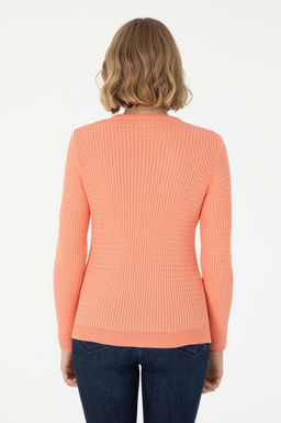 Женский базовый свитер с лососем - U.s. polo assn фото 5