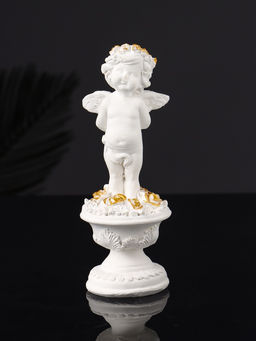 Набор: фигурка Ангел и сердце, подставка для мелочей, 12?20?10 см