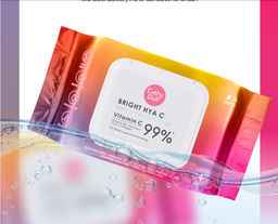 Салфетки Влажные для Снятия Макияжа с Витамином С и Гиалуроновой Кислотой CATHY DOLL, 30 шт/уп