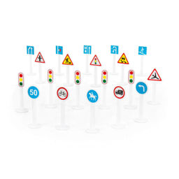 Набор дорожных знаков №2 (20 элементов) (в пакете)