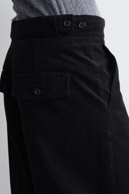 PANTALONES CROPPED DE PANA - H&m фото 3