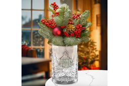 Ваза 16*16*22 см, прозрачная, стекло - Elan gallery фото 6