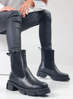 Челси 334.21074bl.black/шерсть