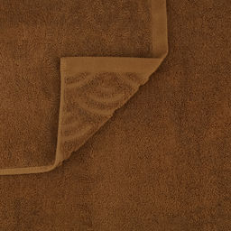 Полотенце махровое "Волна" 70х140см, хлопок 100%, горчичный (Китай)