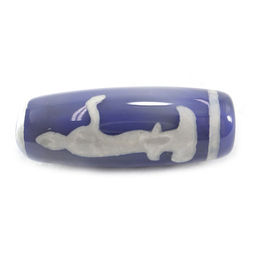 Бусина Дзи с Буддой уп-2шт символизирует защиту и достижение цели