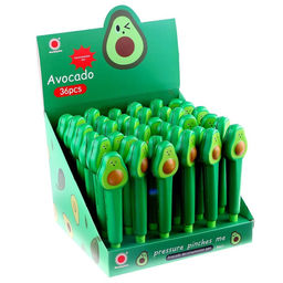 Цена за 36 шт. Ручка Авокадо, синие чернила - Simaland фото 6