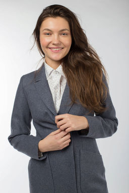 Пальто женское демисезонное - El podio фото 5