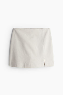 Minifalda pantalon de algodon