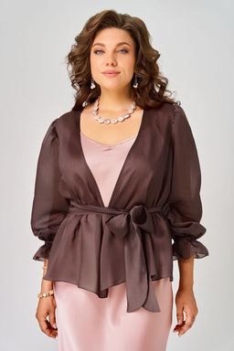 Костюм FITA 3193 розово-шоколадный